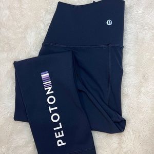 Peloton, LuLuLemon Navy, Size 4